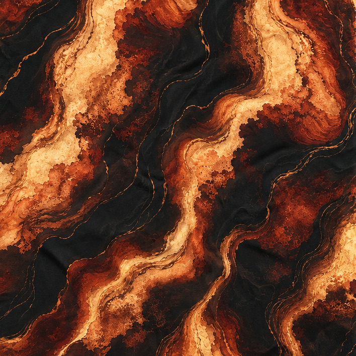 Fabric printed on the roll
