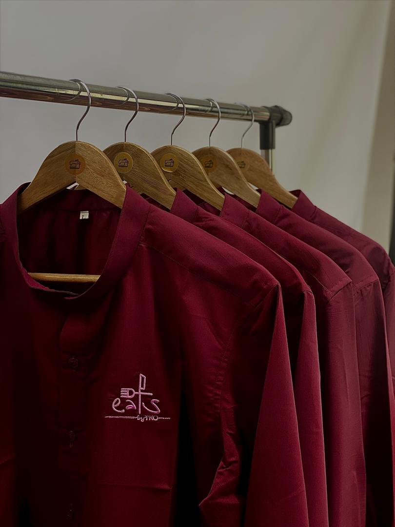 Garment production inside the Fashklo factory in Lagos