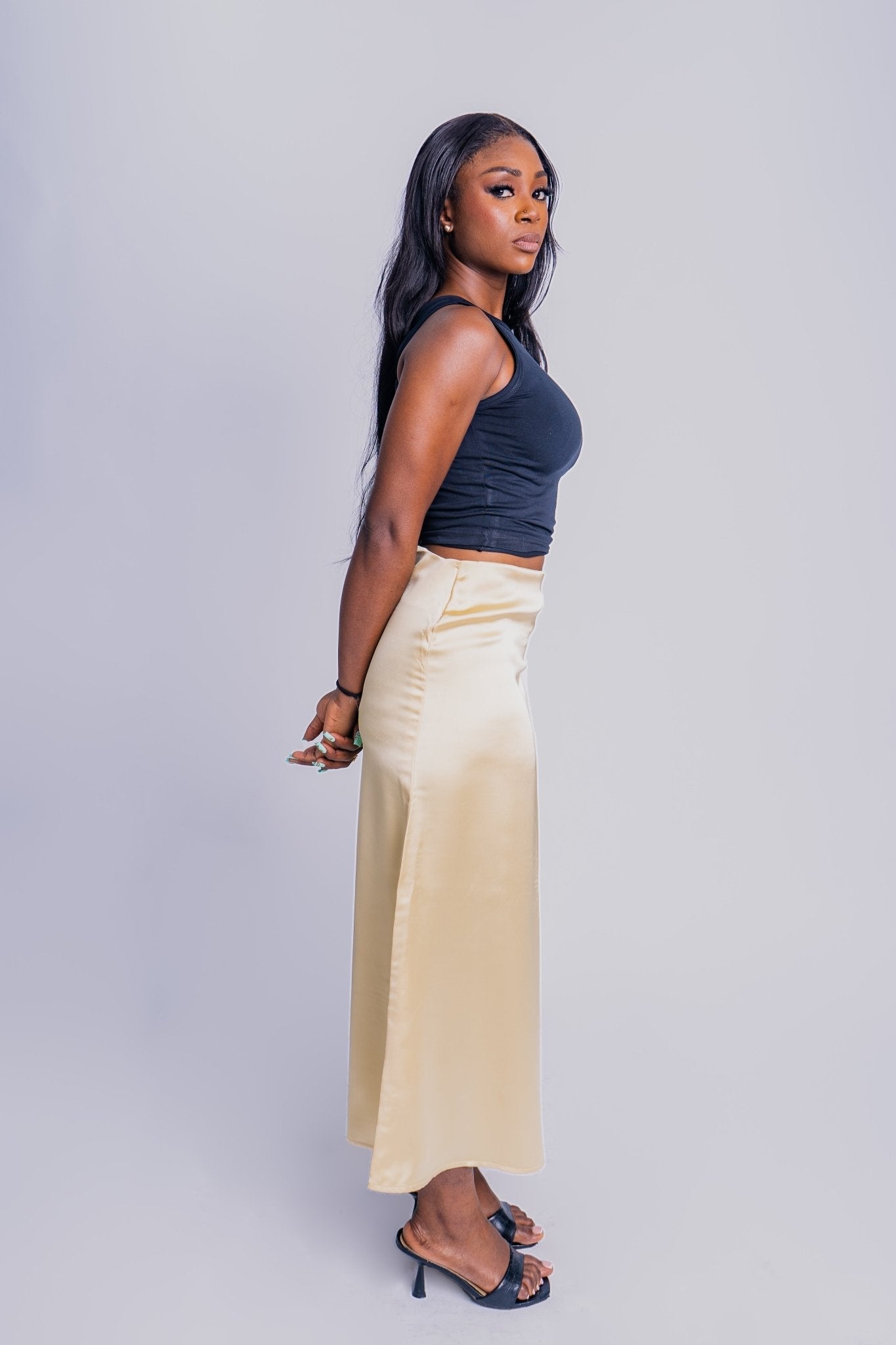 Duchess SIlk Champagne set - FASHKLO